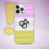 Twink Pride Flag Brush Strokes Clear Case for iPhone®